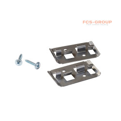  Кляймер Профи с саморезом по дереву (нержавейка)