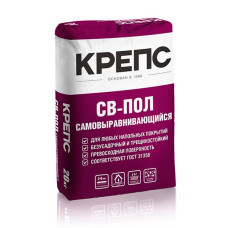 Ровнитель финишный самовыравнивающийся КРЕПС СВ-пол