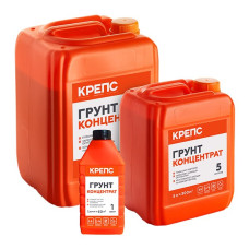 Грунт-концентрат водорастворимая дисперсия КРЕПС