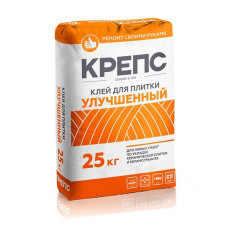 Клей для плитки и керамогранита, С1 КРЕПС "Улучшенный"