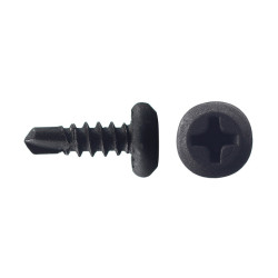 Саморезы клопы 11x3,9 (3,5) мм с буром фосфатированные (1000 шт.)