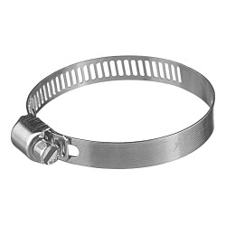 Хомут червячный обжимной 2" 32-51 мм оцинкованная сталь Хомут червячный обжимной 2" 32-51 мм оцинкованная сталь