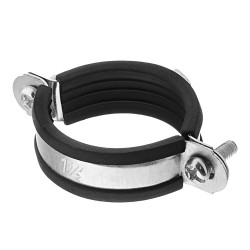 Хомут сантехнический 1 1/2 48-52 мм оцинкованная сталь (30 шт.) Хомут сантехнический 1 1/2 48-52 мм оцинкованная сталь (30 шт.)