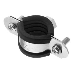 Хомут сантехнический 1/2" 20-24 мм оцинкованная сталь (50 шт.) Хомут сантехнический 1/2" 20-24 мм оцинкованная сталь (50 шт.)