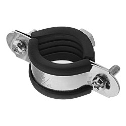 Хомут сантехнический 3/4 25-28 мм оцинкованная сталь (50 шт.) Хомут сантехнический 3/4 25-28 мм оцинкованная сталь (50 шт.)