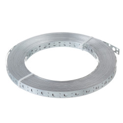 Лента крепежная перфорированная прямая 12х0,5 мм 25 м