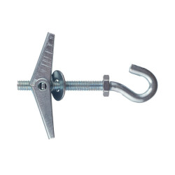 Дюбель складной пружинный L-образный крюк M8 108x25 мм (1 шт.)