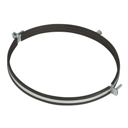 Хомут для круглых воздуховодов d250 мм оцинкованный Хомут для круглых воздуховодов d250 мм оцинкованный