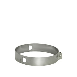 Хомут Дымок для дымоходов d115 мм под растяжки AISI 439 Хомут Дымок для дымоходов d115 мм под растяжки AISI 439