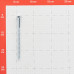Болт сантехнический 8х120 мм DIN 571 оцинкованный (2 шт.)