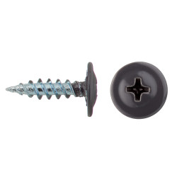 Саморезы клопы 16x4,2 мм Daxmer (20 шт.) серый RAL 7024 Саморезы клопы 16x4,2 мм Daxmer (20 шт.) серый RAL 7024