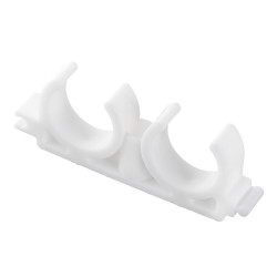 Фиксатор Valfex 25 мм для полипропиленовых труб двойной (10161025П) Фиксатор Valfex 25 мм для полипропиленовых труб двойной (10161025П)