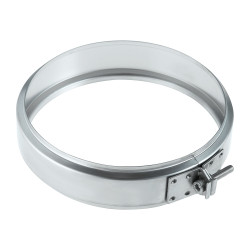 Хомут Дымок соединительный для дымоходов d150 мм AISI 439 Хомут Дымок соединительный для дымоходов d150 мм AISI 439