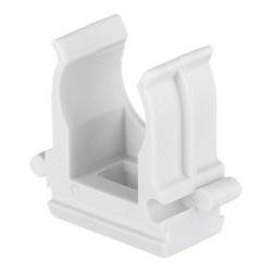 Крепеж-клипса для труб 16 мм Greenel серая (100 шт.) (GE50140) Крепеж-клипса для труб 16 мм Greenel серая (100 шт.) (GE50140)