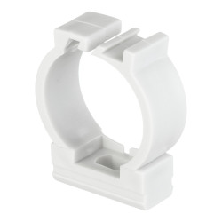 Крепеж-клипса для труб 25 мм Greenel с фиксатором серая (50 шт.) (GE50182) Крепеж-клипса для труб 25 мм Greenel с фиксатором серая (50 шт.) (GE50182)