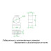 Крепеж-клипса для труб 25 мм Greenel с фиксатором серая (50 шт.) (GE50182)