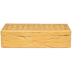 Кирпич пшеничный пустотелый лицевой рустик ЛСР Кирпич пшеничный пустотелый лицевой рустик ЛСР