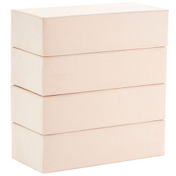 Кирпич лицевой полнотелый белый ЛСР М-400 гладкий, 250х120х65