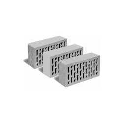 Кирпич лицевой серый пустотелый Кирпич лицевой серый пустотелый