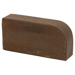 Кирпич печной полнотелый с фаской М-250 коричневый R-60 (2-й сорт)