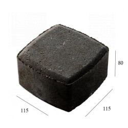 ПЛИТКА ТРОТУАРНАЯ КЛАССИКА-2 1К.8 115Х115Х80 ММ ЧЕРНЫЙ ПЛИТКА ТРОТУАРНАЯ КЛАССИКА-2 1К.8 115Х115Х80 ММ ЧЕРНЫЙ