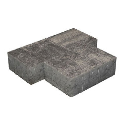 ПЛИТКА ТРОТУАРНАЯ НОВЫЙ ГОРОД В.3.ФСМ.8 ЛИСТОПАД КВАРЦИТ