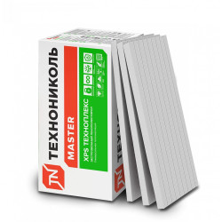 Экструзионный пенополистирол (XPS) ТЕХНОНИКОЛЬ Техноплекс FAS/2 S/1 1180х580х50 мм, L-кромка, фрезерованный с микроканавками, 8 шт