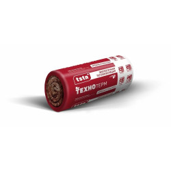 Мат минераловатный ТЕХНОТЕРМ TR 040 Aquastatik, 7214х1220х50 мм, 17,6 м2 Мат минераловатный ТЕХНОТЕРМ TR 040 Aquastatik, 7214х1220х50 мм, 17,6 м2