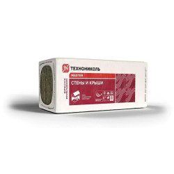 Плита минераловатная ТЕХНОНИКОЛЬ 34 PN Стены и крыши ПРОФ, 1200x600x150 мм, 5,76 м2