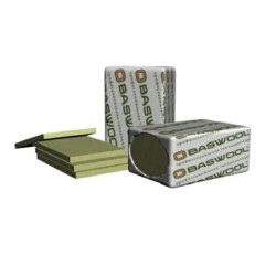 Плита минераловатная BASWOOL Вент Фасад 80 1200х600х100 мм, 3 шт