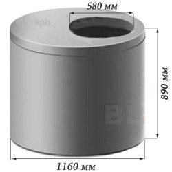 ЖБИ КОЛЬЦО С КРЫШКОЙ ПК10-9 ЖБИ КОЛЬЦО С КРЫШКОЙ ПК10-9