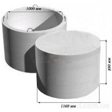 ЖБИ КОЛЬЦО С ДНОМ ДК10-9