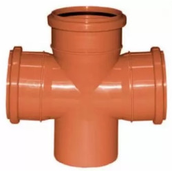 Крестовина для наружной канализации ПП 160х160х160/90*