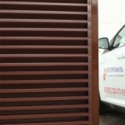 Ограждение "жалюзи"