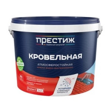 Краска кровельная Престиж зеленый мох матовая RAL 6005 10 кг