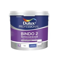 Краска для потолка Dulux Bindo 2 белая 2,5 л