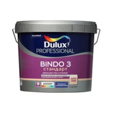 Краска интерьерная Dulux Bindo 3 база BW белая 9 л