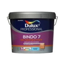 Краска моющаяся Dulux Bindo 7 экстрапрочная база BС бесцветная 9 л