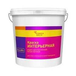 Краска интерьерная Corsa Deco белая 25 кг Краска интерьерная Corsa Deco белая 25 кг