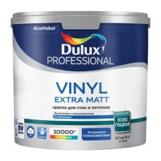 Краска моющаяся Dulux Vinyl Extra Matt база BW белый 2,5 л