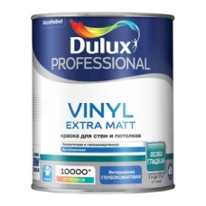 Краска моющаяся Dulux Vinyl Extra Matt база BW белый 1 л