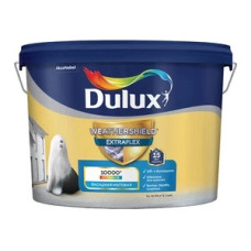 Краска фасадная Dulux Weathershield Extraflex эластичная акриловая база BW белая 2,5 л