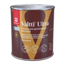 Краска фасадная по дереву Tikkurila Valtti Ultra водно-дисперсионная база A белая 0,9 л