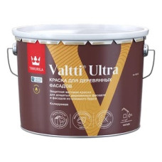 Краска фасадная по дереву Tikkurila Valtti Ultra водно-дисперсионная база A белая 9 л