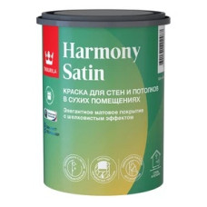 Краска моющаяся Tikkurila Harmony Satin база А белая 0,9 л