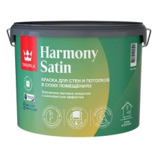 Краска моющаяся Tikkurila Harmony Satin база С бесцветная 9 л