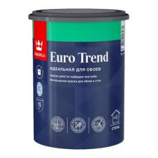 Краска моющаяся Tikkurila Euro Trend база C бесцветная 0,9 л