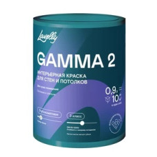 Краска интерьерная Lavelly Gamma 2 база А белая 0,9 л