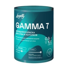 Краска моющаяся Lavelly Gamma 7 база C бесцветная 0,9 л