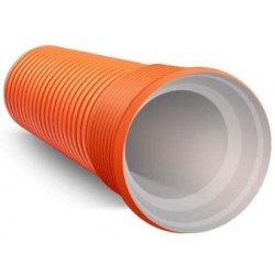 Tруба с раструбом 315/275 L=6000 мм SN16 ПП ИКАПЛАСТ